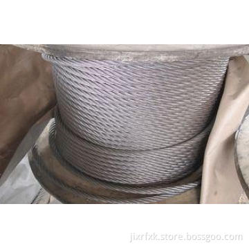 SUS 304 Stainless Steel Wire Cable 7x19 18mm for Digging Ma